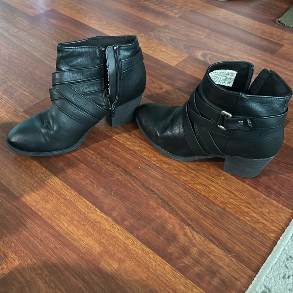 Black booties